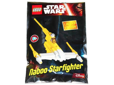 LEGO Set-Naboo Starfighter foil pack-Star Wars / Mini / Star Wars Episode 1-911609-1-Creative Brick Builders